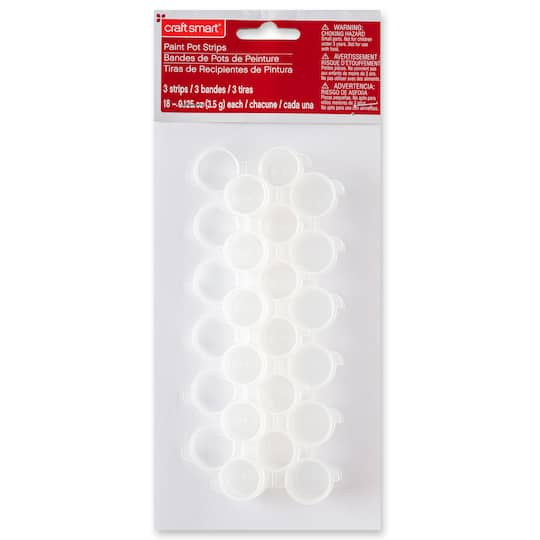 6 Pack: Paint Pot Strips by Craft Smart®